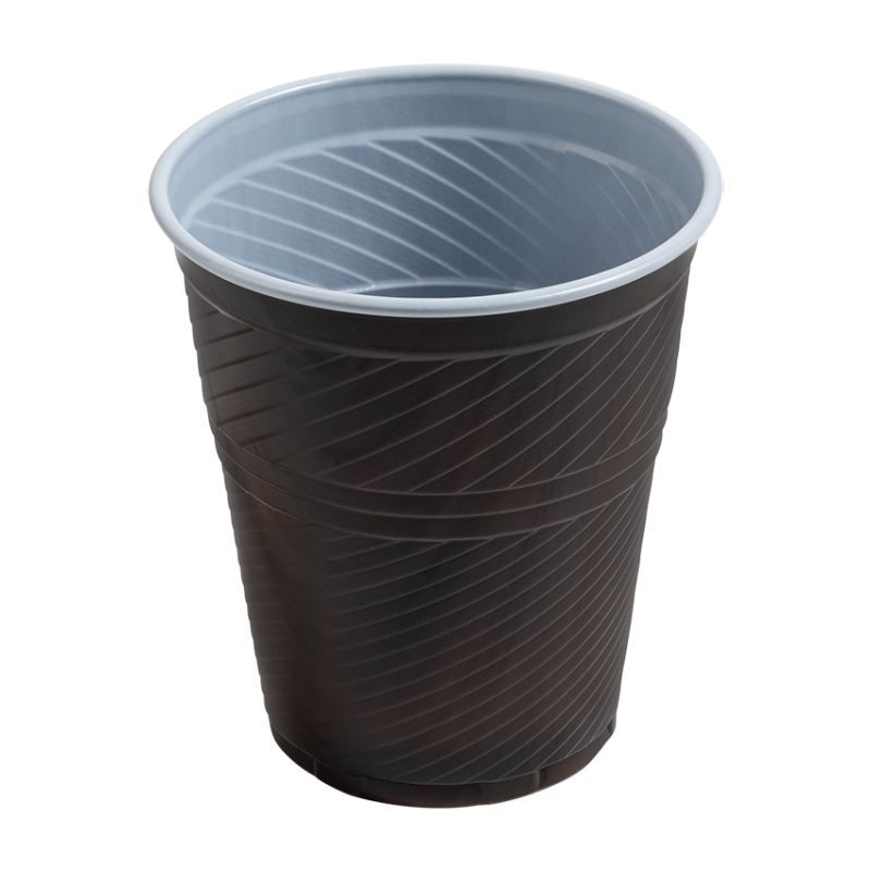 Bruin/Wit Beker - 15cl x 100