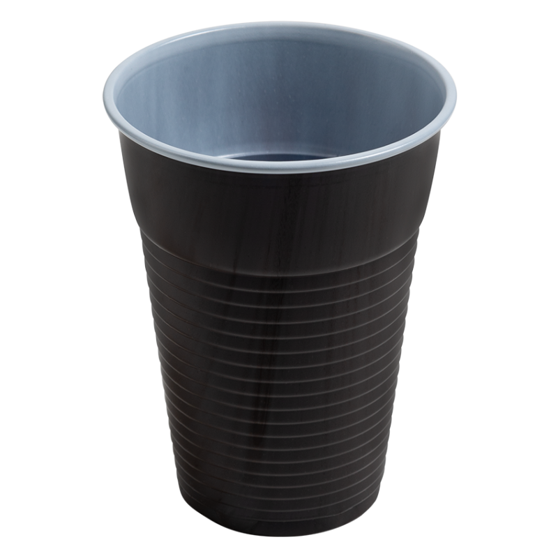 Bruin/Wit Beker - 18cl x 100