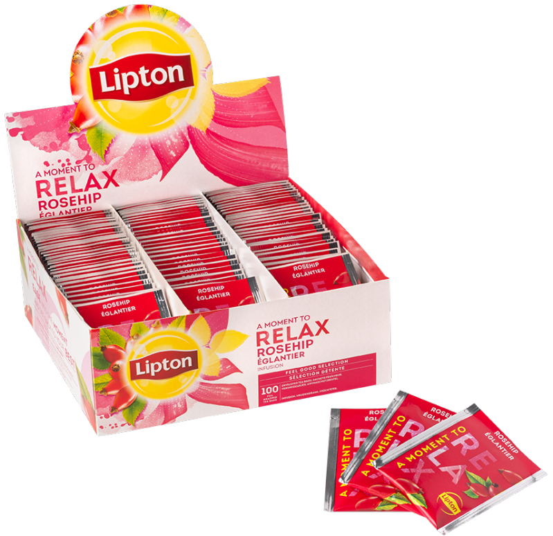 Lipton Relax Rozenbottel - 100 ST
