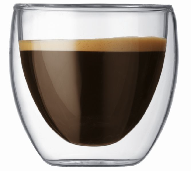 VERRES RESISTANTS DOUBLE PAROI PETIT MODELE BODUM